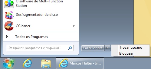 Sumiu o botão de desligar, reiniciar do windows Sumiu o botão de desligar, reiniciar do windows